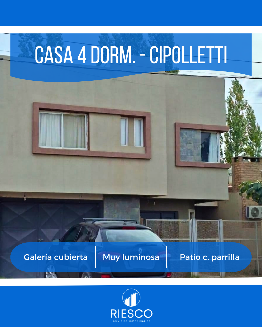 Casa 4 dorm. Cipolletti